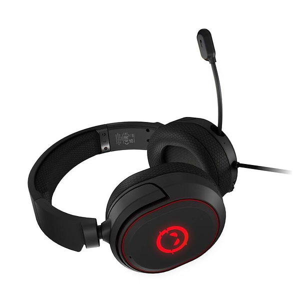 Фото - Гарнітура дротова ігрова Lorgar Kaya 460 Gaming RGB USB Black (LRG-GHS460)