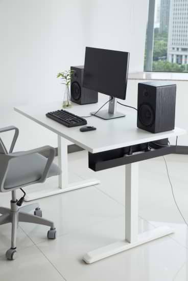 Фото - Органайзер для зберігання кабелів OfficePro CT255 Black