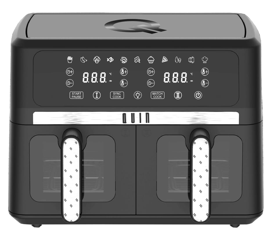 Мультипечь QUIN Air Fryer Dual Zone YJ-1102AV 9 л - Фото 1
