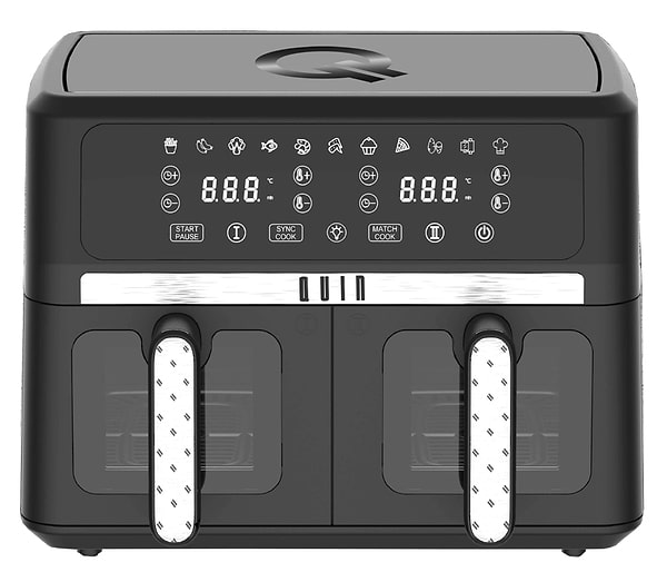 Фото - Мультипечь QUIN Air Fryer Dual Zone YJ-1102AV 9 л Фото - Мультипечь QUIN Air Fryer Dual Zone YJ-1102AV 9 л