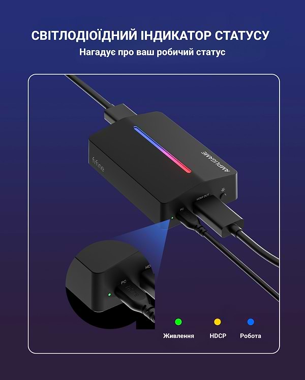 Фото - Устройство захвата видео Fifine V3 Game collection card