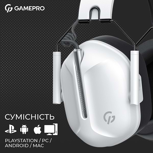 Фото - Гарнітура дротова ігрова GamePro Genesis Hunter (HS1350W)