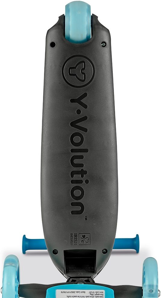 Фото - Трёхколёсный самокат YVolution YGlider Kiwi Синий (Y101257)