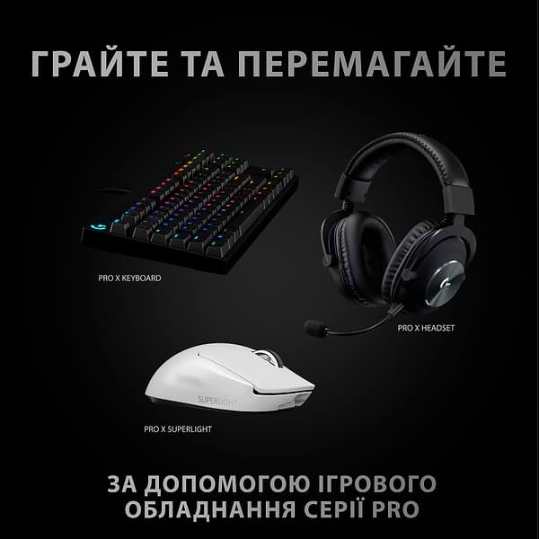 Фото - Мышь беспроводная игровая Logitech G Pro X Superlight White (910-005942)