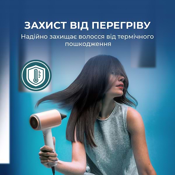 Фото - Фен Cecotec DryGlam Nano Plasma Blue (A01_EU01_101439)