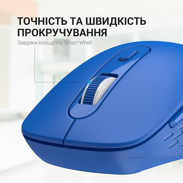 Фото - Миша бездротова OfficePro M230C Silent Click Wireless Blue (M230C)