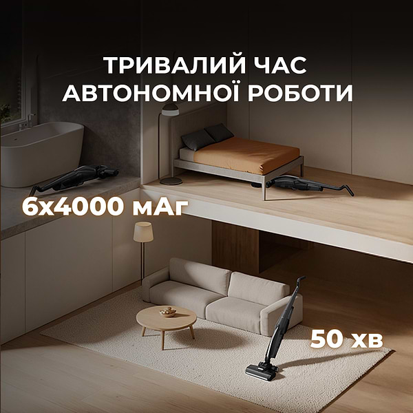 Фото - Пылесос ручной моющий Deerma VX100 ULTRA (DEM-VX100ULTRA)