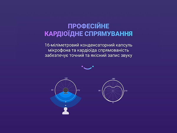 Фото - Мікрофон до комп'ютера Fifine Ampligame A8W White