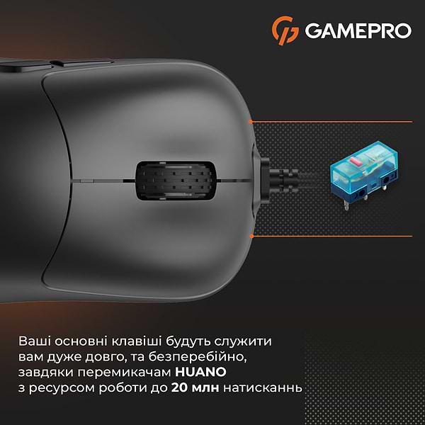 Фото - Миша дротова ігрова GamePro GM690B