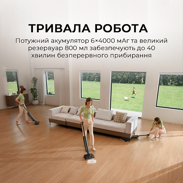 Фото - Пилосос ручний миючий Mova M10 Black (HMH15A)