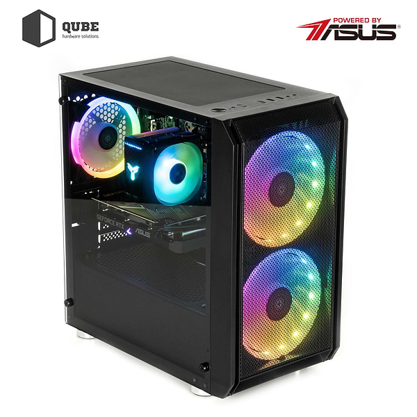 Фото - Системный блок QUBE QB i5 13400F RTX 4060 Ti 16GB NM 3210 (i513400FRTX4060Ti16GBNM3210)