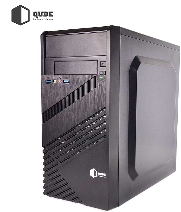 Фото - Системный блок QUBE QB i3 13100 B5 1641Win (i313100B51641Win)