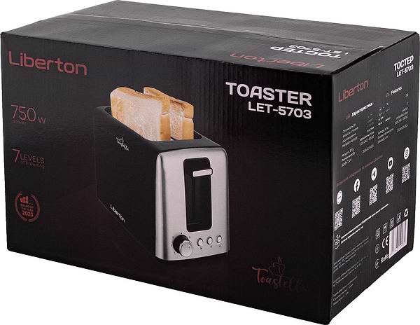 Фото - Уцінка - Тостер Liberton LET-5703