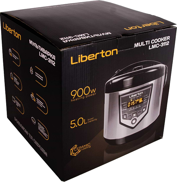 Фото - Уцінка - Мультиварка Liberton LMC-3112