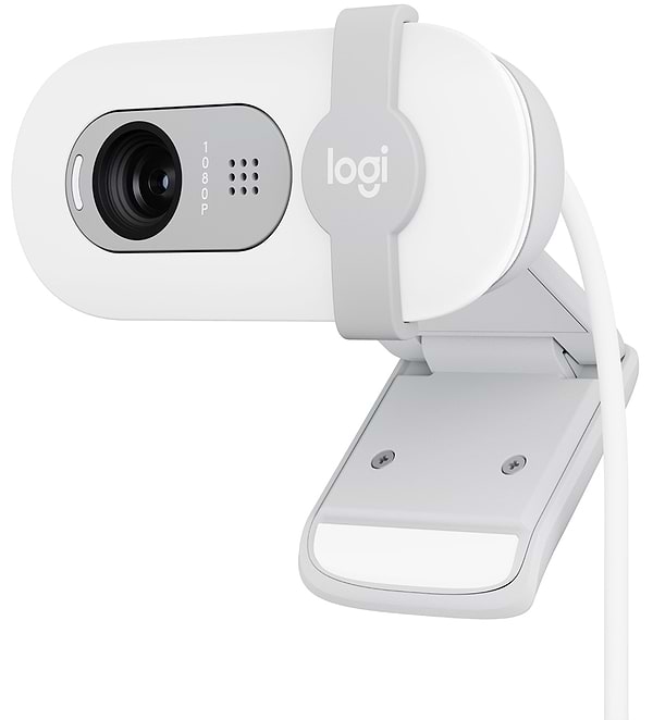 Фото - Веб-камера для комп'ютера Logitech Brio 100 Full HD White (960-001617)
