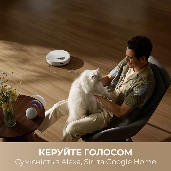 Фото - Робот-пилосос миючий Dreame Bot F10 White (RLF11SA)