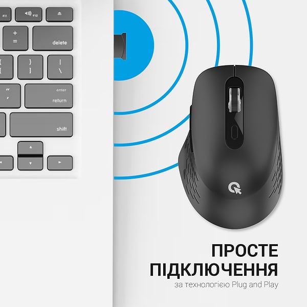 Фото - Миша бездротова OfficePro M230B Silent Click Wireless Black (M230B)