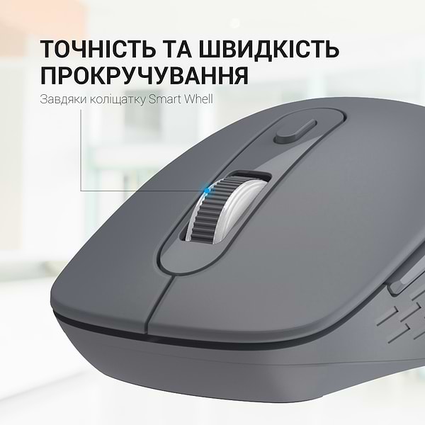 Фото - Миша бездротова OfficePro M230G Silent Click Wireless Gray (M230G)