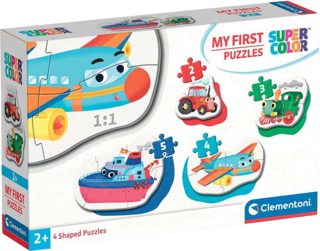 Пазлы (до 2 лет) Clementoni Means of Transport серия My First Puzzles (20811) - Фото 1