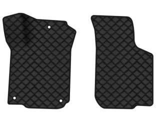 Коврики из экокожи в салон авто передние EVAtech для Octavia A4 Tour (3 clips) Skoda 1996-2010 1 поколение Liftback EU (SK13219AE2AV3BBB)