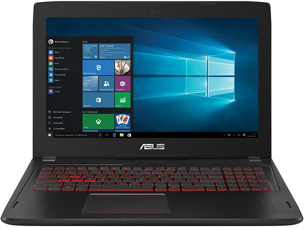 Фото - Ноутбук ігровий Asus FX502VM-FY387T Black