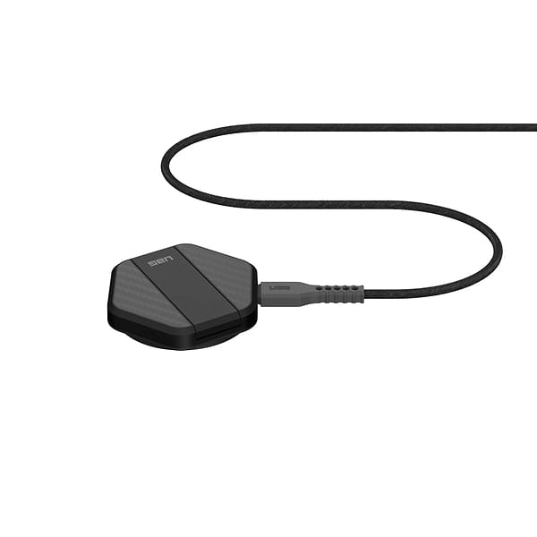 Фото - Беспроводное зарядное устройство UAG Wireless Charging Pad With Stand, Black/Carbon Fiber (9B4410114042)