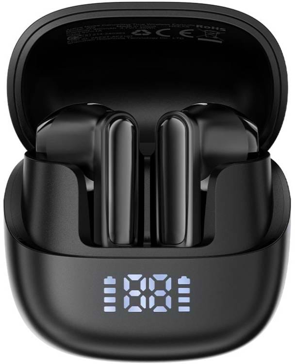 Навушники вкладиші бездротові TWS AceFast W2 ANC Black (6974316284406) - Фото 1