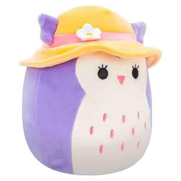 Фото - М'яка іграшка тварина SQUISHMALLOWS СОВА ХОЛЛІ (SQCR05400)
