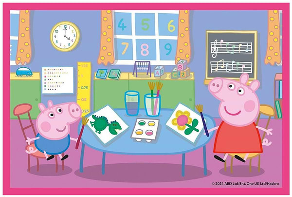 Фото - Кубики Clementoni Peppa pig 6 эл. (40659)