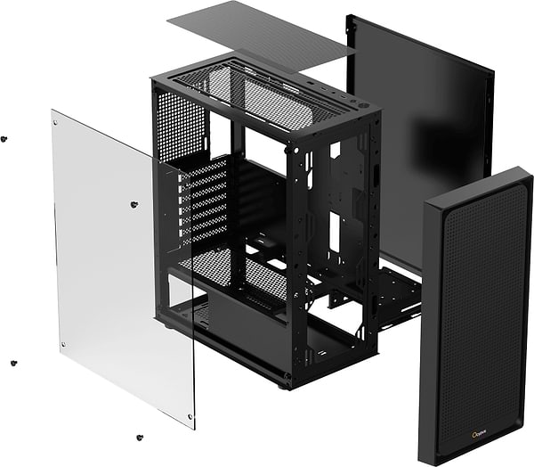 Фото - Корпус OCYPUS MATX W/O PSU GAMMA C50 BK (GAMMA-C50-BKG000XX-GL)