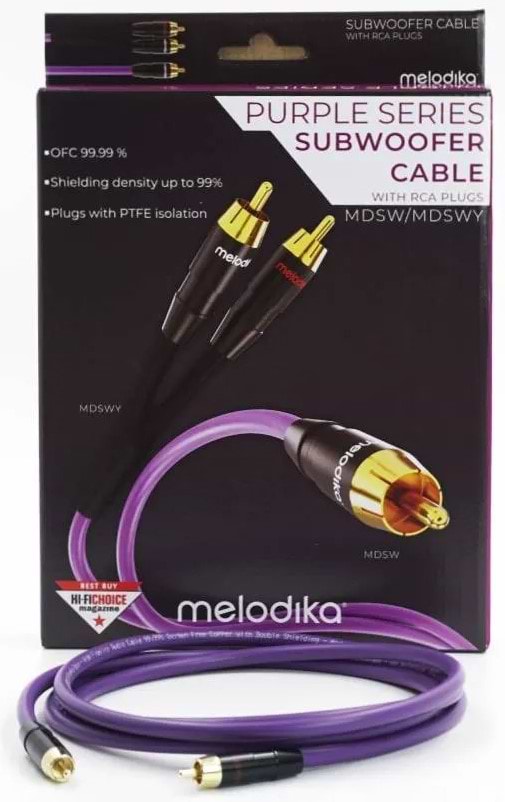Фото - Кабель RCA Melodika RCA-RCA lenght 3m (MDSW30)
