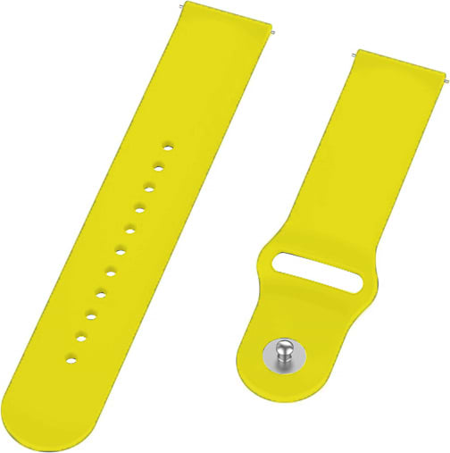 Фото - Ремінець для смарт-годинника BeCover for Xiaomi Amazfit Bip/Bip Lite/Bip S Lite/GTR 42mm/GTS/TicWatch S2/TicWatch E Yellow (706201)