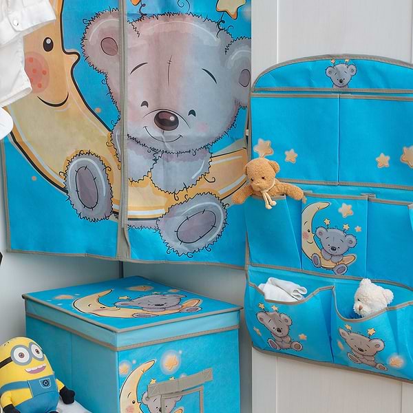 Фото - Коробка для зберігання дитяча Handy Home Ведмедик 30х40х25 см (UC-102)