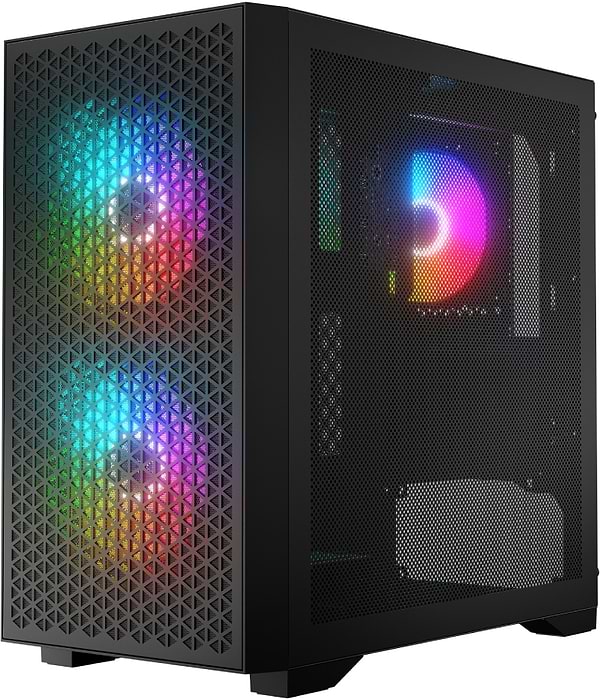 Фото - Корпус Logic Concept DART PRO ARGB MINI BLACK MESH fans 3x120mm без БЖ (AM-DART-PRO-ARGB-10)