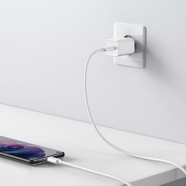 Фото - Мережевий зарядний пристрій Baseus 1xUSB 25W USB-C (CCSP020102)