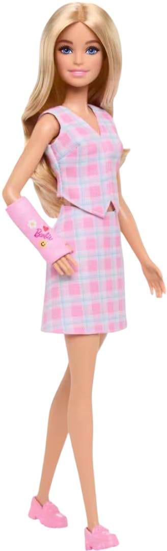 Кукла Barbie Модница розовая клетка (JJN56)