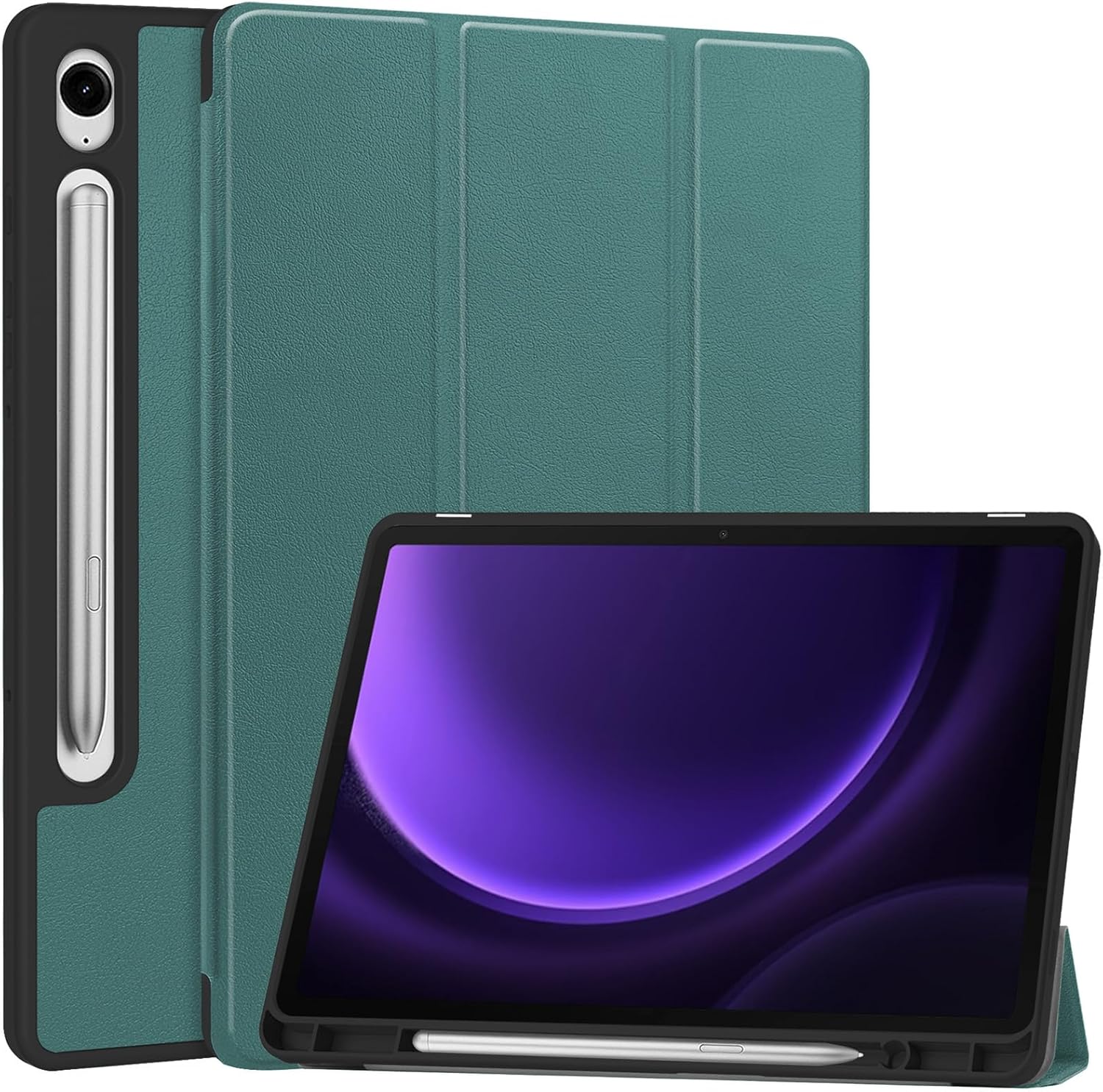 Чехол для планшета BeCover Flexible TPU Mate for Samsung Galaxy Tab S10 FE (SM-X520/SM-X526) 10.9" Dark Green (713265)