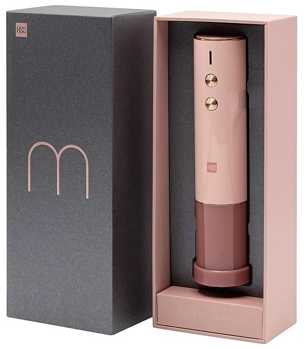 Фото - Штопор Xiaomi HuoHou Electric Wine Bottle Opener Pink HU0121