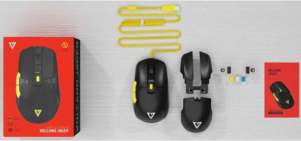 Фото - Мышь проводная игровая Modecom Jager Volcano (M-MC-JAGER-100)