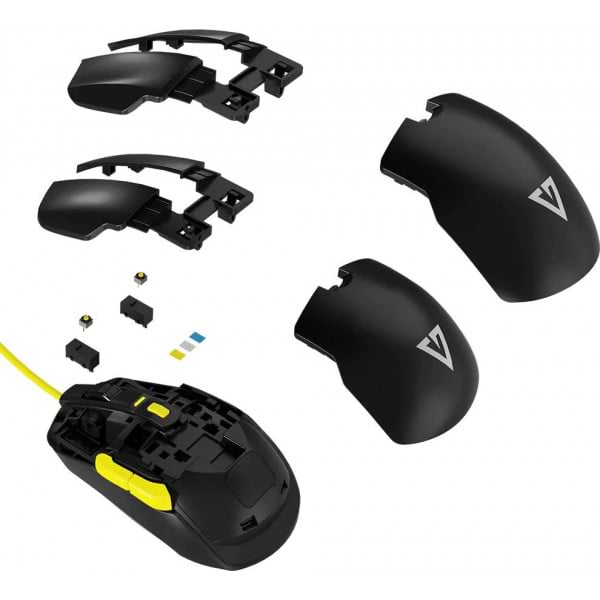 Фото - Мышь проводная игровая Modecom Jager Volcano (M-MC-JAGER-100)