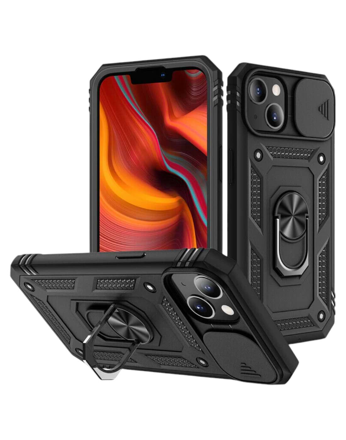 Чохол для смартфону BeCover Military for Apple iPhone 14 Black (708173) - Фото 1