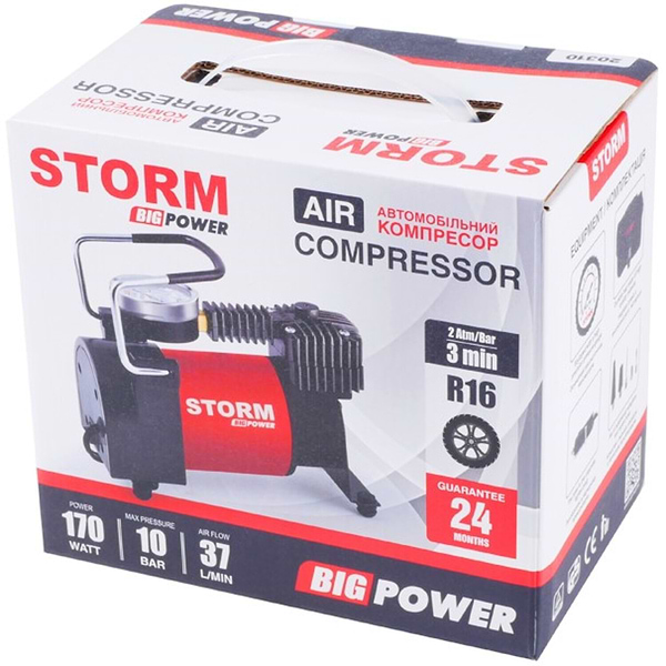 Фото - Автокомпресор Storm Big Power (20310)