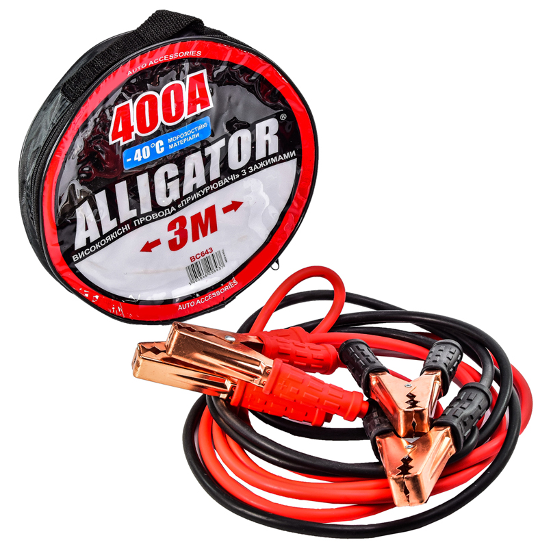 Стартовий дріт ALLIGATOR 400А 3м (BC643)