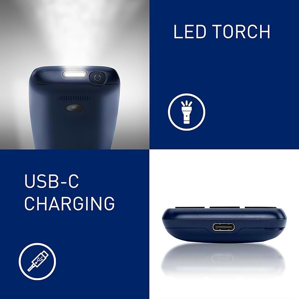 Фото - Мобильный телефон Panasonic KX-TF400EXC Blue