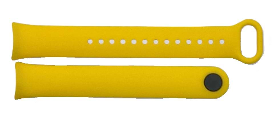 Ремешок для фитнес-браслета BeCover for Xiaomi Mi Smart Band 10 Yellow (713608)