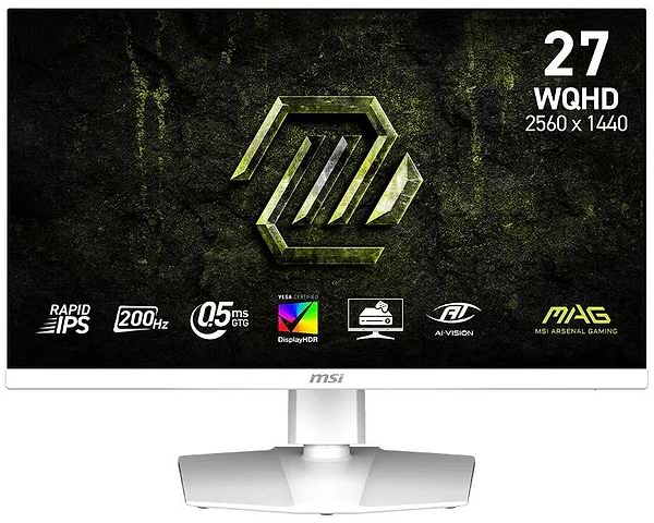 Фото - Монітор ігровий MSI MAG 274QRFW-E20 White