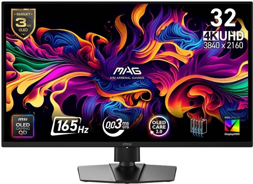 Фото - Монітор ігровий MSI MAG 322UP QD-OLED E16 Фото - Монітор ігровий MSI MAG 322UP QD-OLED E16