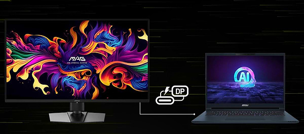 Фото - Монітор ігровий MSI MAG 322UP QD-OLED E16