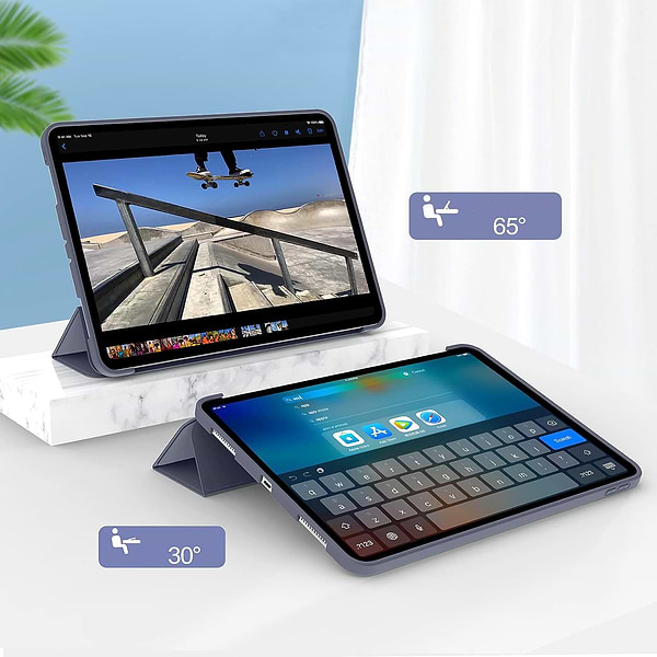 Фото - Чохол для планшету BeCover Tri Fold Soft TPU Silicone for Apple iPad Pro 13'' M4 2024 Purple (711754)