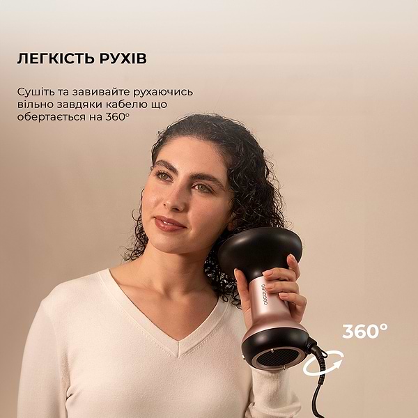 Фото - Фен Cecotec Ionicare MagiCurls Black (CCTC-04416)